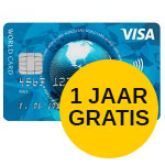 Visa Creditcard nu 1 jaar gratis