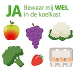 Gratis ja-nee koelkast stickers