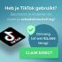Gratis tot €2.000 voor TikTok gebruikers