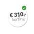 Tot €310 cashback bij 1 jaar Essent