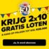 Gratis 20 Lotto loten t.w.v. €40
