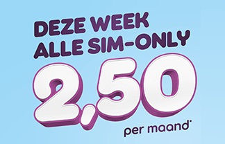 ELKE sim only €2,50 + gratis bellen!